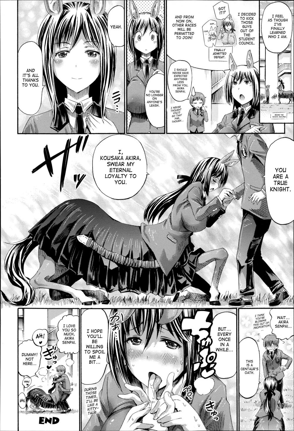 Hentai Manga Comic-My Dear Centaur Senpai-Read-20